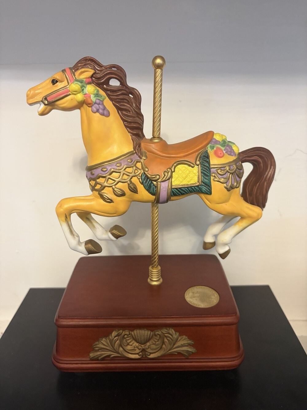 San Fransisco Music Box Co.Carousel American Treasure Collection Limited Edition - Picture 1 of 8